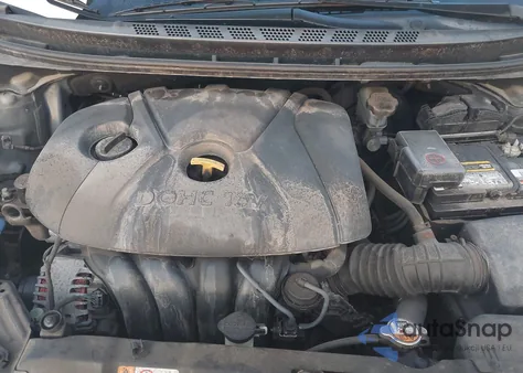 2013 Hyundai Elantra Gls z USA, uszkodzony, nr VIN 5NPDH4AE1DH268348